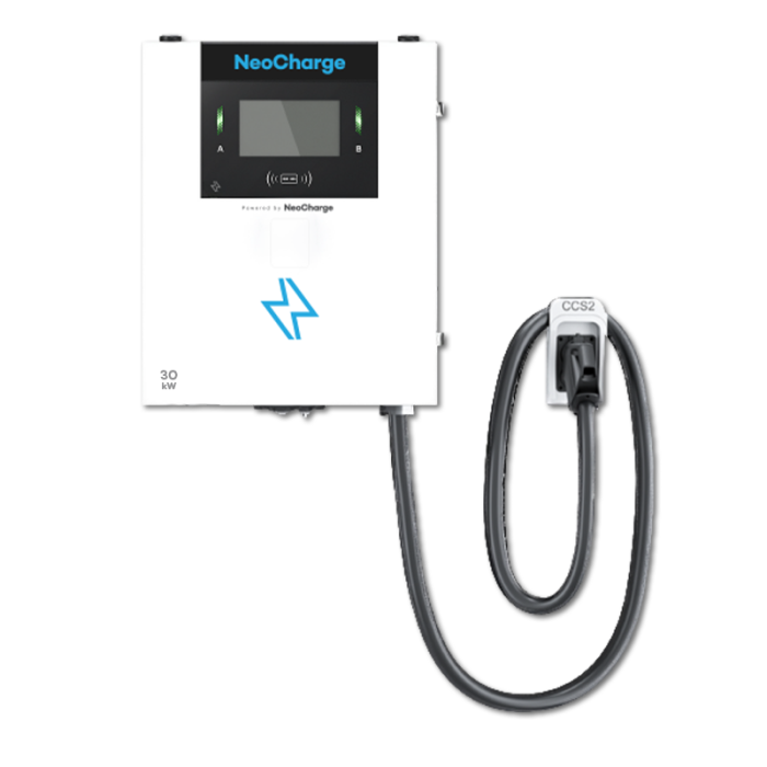 Carregador DC 30 kW NeoCharge com 1 tomada CCS2