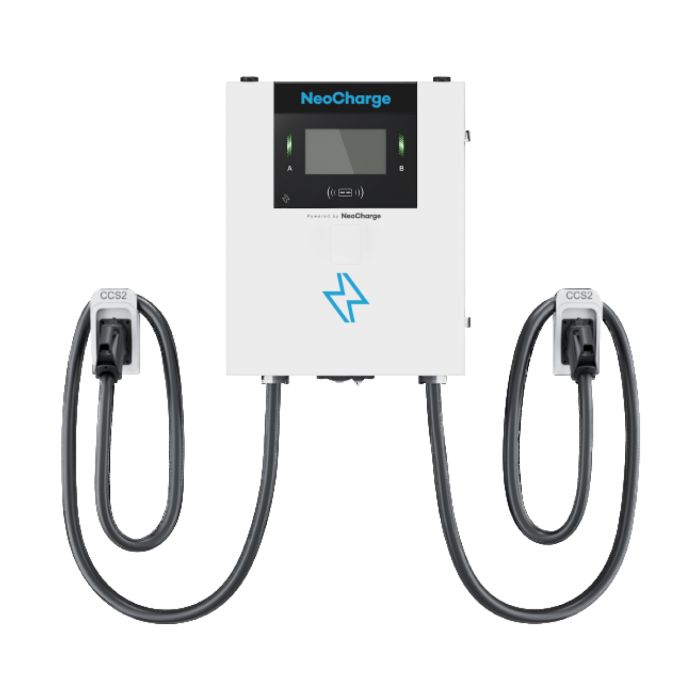Carregador DC 60 kW NeoCharge com 2 tomadas CCS2